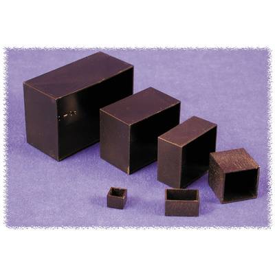 Six nestable black cubes of varying sizes arranged within each other on a lilac background.