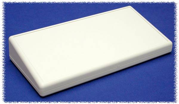 Hammond Electronics 1599HTSBK Desk casing (L x W x H) 220 x 110 x 40 mm Acrylonitrile butadiene styrene Black 1 pc(s)