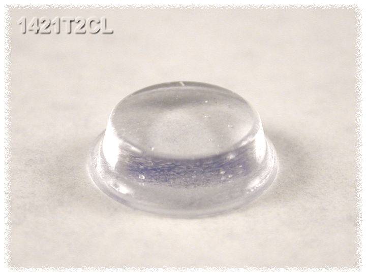 Hammond Electronics 1421T2CL Foot self-adhesive, circular Ecru (Ø x H) 12.7 mm x 3.5 mm 24 pc(s)