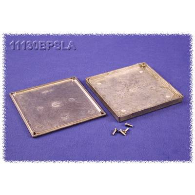 Hammond Electronics 11130BPSLA Universal enclosure 125 x 125 x 16.25 Aluminium Ecru 1 pc(s)-0