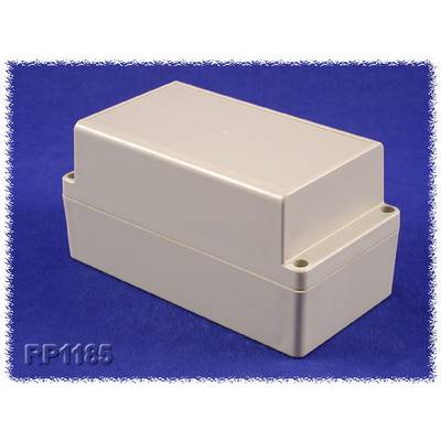 Rectangular plastic casing on a blue background. The casing has a smooth surface and is marked with 'RP1185'.
