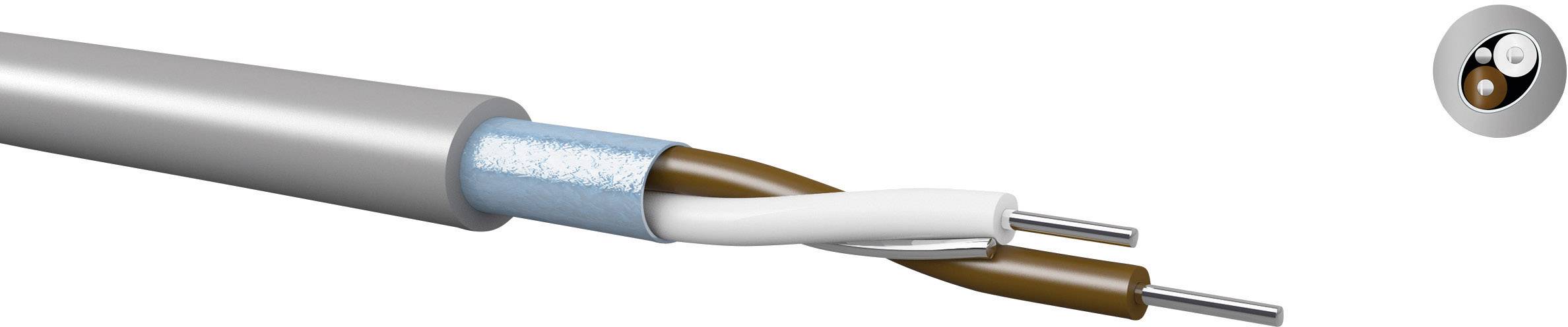 V(St)D-H 2x0,4/1,0 mm,AES/EBU, FRNC - solid wire, AES/EBU 99H204000 Kabeltronik