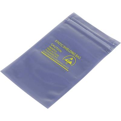 TRU COMPONENTS  ESD bag (L x W) 127 mm x 76 mm shielding ESD identifier S resealable  1 pc(s)