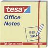 Tesa® Office Notes 100 Sheets, Yellow 75 x 75 mm