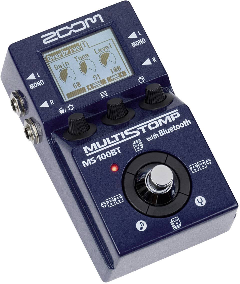 Zoom Ms 100bt Guitar Effect Multi Effect Pedal Conrad Com