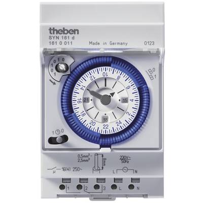 Theben 1610011 DIN rail mount timer   