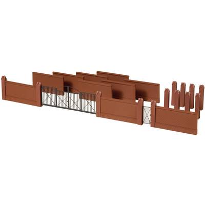 Auhagen 41622 H0 Fence with gates Assembly kit