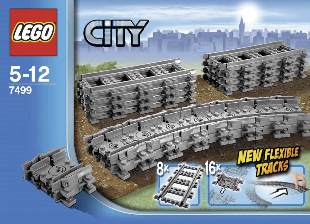 lego 7499 city flexible and straight tracks