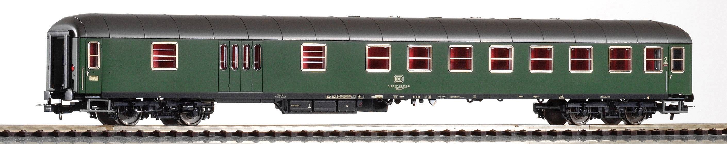 Image of Piko H0 59623 H0 2. Class express train wagon with luggage compartment of DB 2. Class with luggage compartment