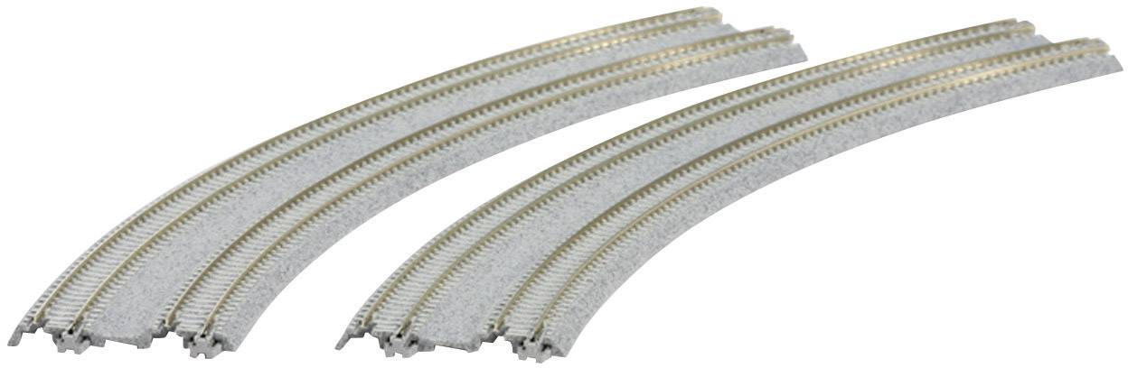7078120 N Kato Unitrack Dual track, Curve 45 ° 480 mm, 447 mm 2 pc(s)