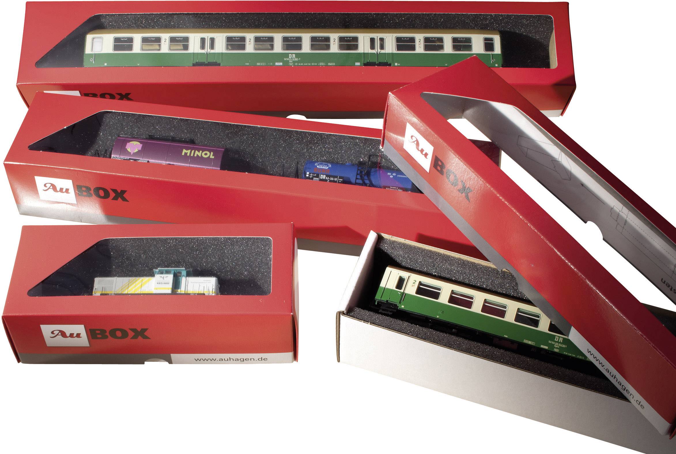 Auhagen 99304 Train engines, Wagons/cars Storage box 10 pc(s)