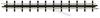 H0f narrow-gauge railway 12306 Feeder track, Straight 133.2 mm 1 pc(s)
