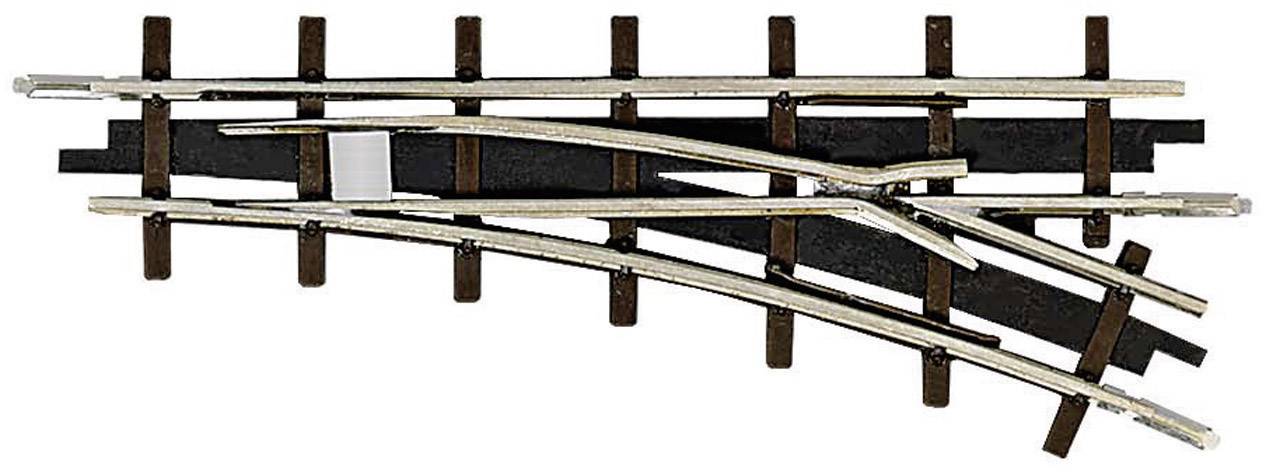 H0f narrow-gauge railway 12342 Points, Right 66.6 mm 1 pc(s)
