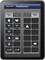 A digital control panel with two columns: 'Control One' and 'Control Two'. Various symbols for functions such as lighting and signalling.