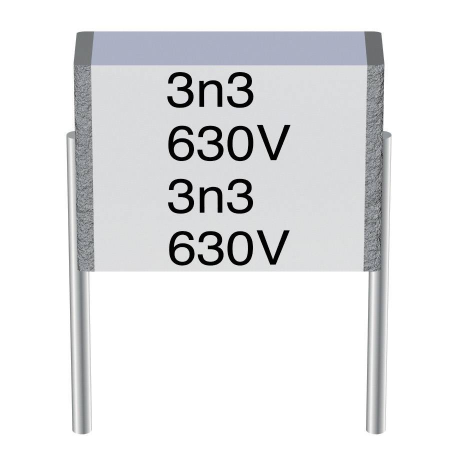 TDK B32560-J1104-K 1 pc(s) MKT thin film capacitor Radial lead 0.1 µF 100 V AC 10 % 7.5 mm (L x W x H) 9 x 2.5 x 4.7 mm