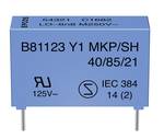TDK B81123C1222M Y1 suppression capacitor Radial lead 2.2 nF 250 V AC 1 pc(s)