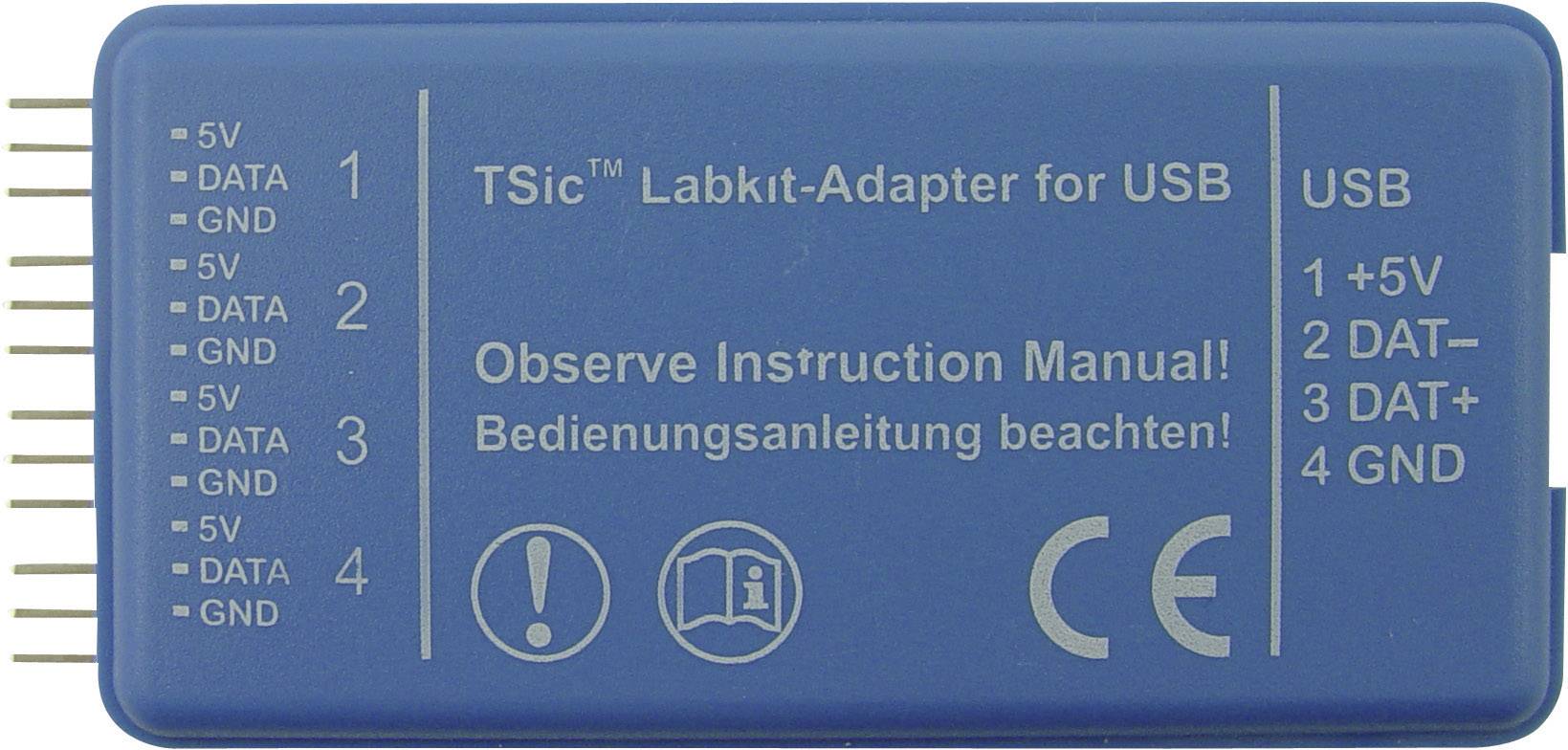 B + B Thermo-Technik TSIC-LABKIT-USB TSIC-LABKIT-USB Temperature reading system