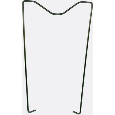 V-shaped metal brackets used for structural support in buildings, particularly in brick and concrete walls.