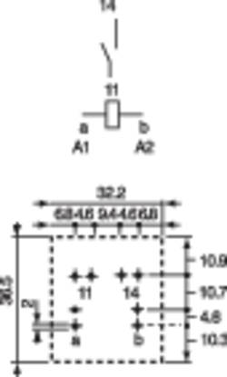s R 1 NO 1 pc T finder Relais enfichable 65.31.9.012.0000 65.31.9.012.0000 12 V//DC 20 A 1 NF