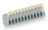 WAGO 257-456 Spring-loaded terminal 2.50 mm² Number of pins 6 Grey 140 pc(s)