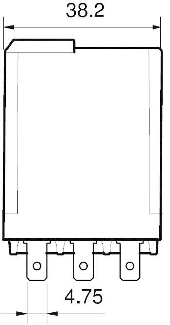 Finder 62.33.9.024.0040 Plug-in relay 24 V DC 16 A 3 change-overs 1 pc(s)-2