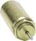 A cylindrical metal pin with a small protruding pin on one side, likely a mechanical component.