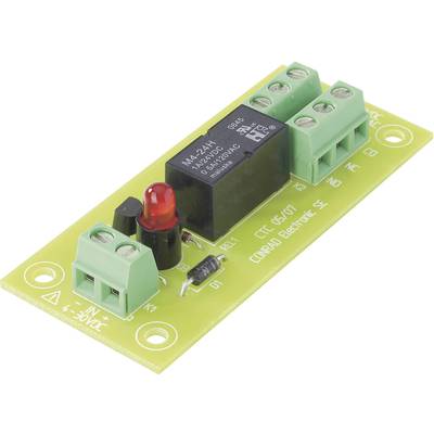 TRU COMPONENTS Relay card REL-PCB3 3 equipped  2 change-overs 24 V DC 