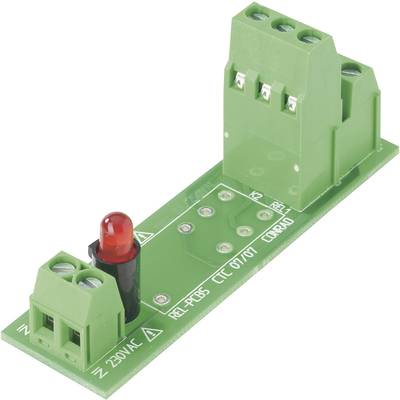 TRU COMPONENTS Relay card unequipped 1 pc(s)  REL-PCB5 0 2 change-overs 230 V AC 