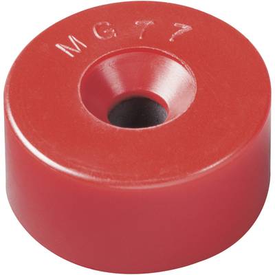 Elobau 300770 Permanent magnet Ring (Ø x H) 22.5 mm x 11 mm BaO 0.365 T  Temperature limit (max.): 250 °C 