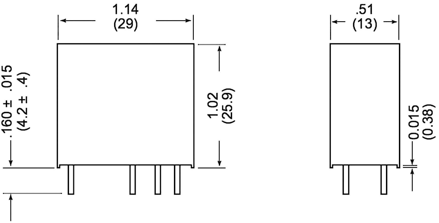 Zettler Electronics AZ733-2C-6DE PCB relay 6 V DC 10 A 2 change-overs 1 pc(s)-1