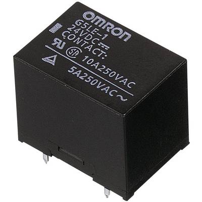 Omron G5LE-1-VD 12 VDC PCB relay 12 V DC 8 A 1 change-over 1 pc(s) 