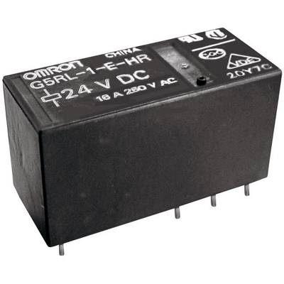 Omron G5RL-1-E 24 VAC PCB relay 24 V AC 16 A 1 change-over 1 pc(s) 