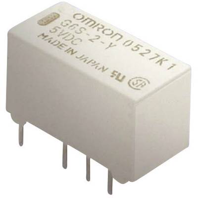 Omron G6S-2 12 VDC PCB relay 12 V DC 2 A 2 change-overs 1 pc(s) 