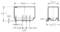 Electronic component with dimensions: Length 14.8 mm, Height 9.2 mm, Width 7.3 mm. Connection pins have specific spacings.