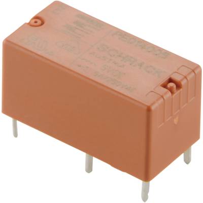 TE Connectivity PE014024 PCB relay 24 V DC 5 A 1 change-over 1 pc(s) 