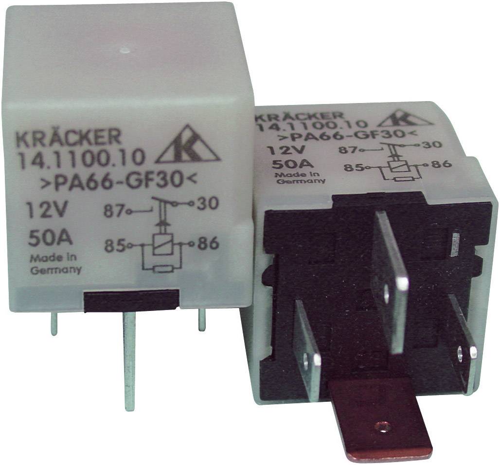 Kraecker 14.1100.10 Automotive relay 12 V DC 40 A 1 maker