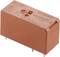 A rectangular orange relay with the inscription 'SCHRACK' and technical specifications for electrical applications.