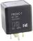 Black electromagnetic relay with the inscription 'FRC6C-1 DC 24V 50A 24VDC'. Suitable for direct current applications.