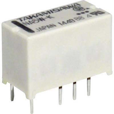 Takamisawa NA12WK12V PCB relay 12 V DC 2 A 2 change-overs 1 pc(s)-0