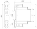 Installation protection 22.32 series, 25 A