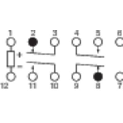'Pedigree chart shows genetic inheritance; black circles represent affected females, white circles represent unaffected females.'