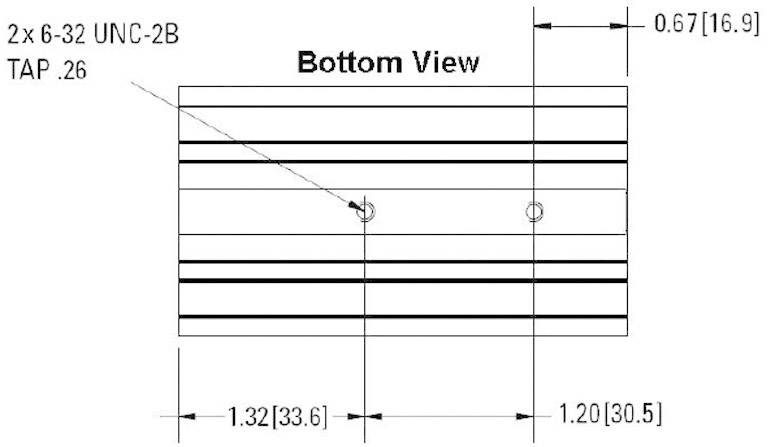 Crydom HS301DR HS301DR Heat sink 3 K/W (L x W x H) 81 x 45 x 46.5 mm-1