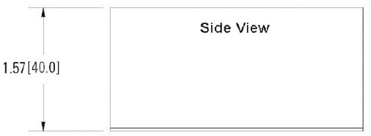 Crydom HS301DR HS301DR Heat sink 3 K/W (L x W x H) 81 x 45 x 46.5 mm-2