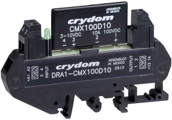 Crydom DIN Rail Mount Solid State Relay, DC