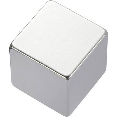 TRU COMPONENTS 505923 Permanent magnet Cube (L x W x H) 2 x 2 x 2 mm N35  1.18 - 1.24 T Temperature limit (max.): 80 °C 
