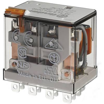 Finder 56.34.8.110.0040 Plug-in relay 110 V AC 12 A 4 change-overs 1 pc(s) 