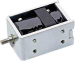 Bistable, frame-type linear magnet