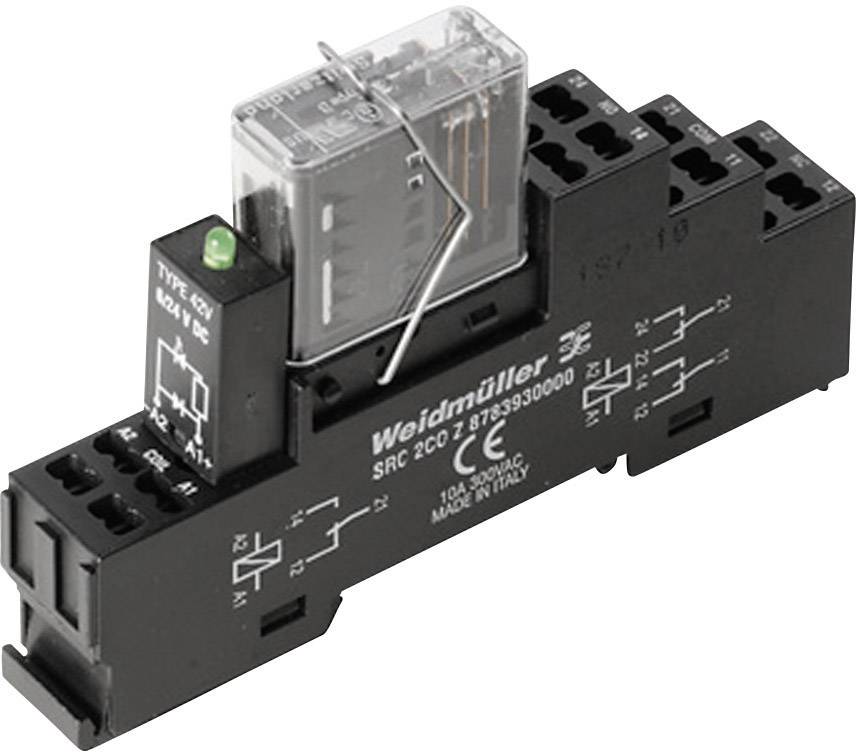 Weidmueller 1218390000-1 RCIKITZ 24VDC 2CO LD/FG Positively Driven Relay Coupler