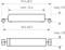 Technical drawing of a rectangular component with dimensions: Length 19.6 mm, Width 14.6 mm, Height 3.0 mm. Dimensional tolerances are specified.