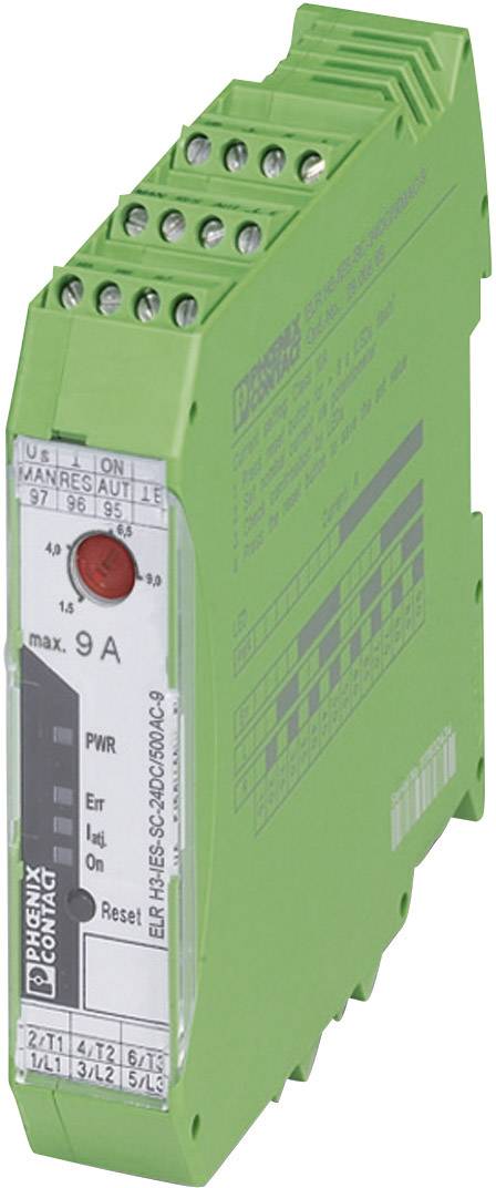 Phoenix Contact ELR H3-IES-SC- 24DC/500AC-9 Magnetic starter 24 V DC 9 A 1 pc(s)
